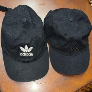 Adidas Black Logo Caps Set